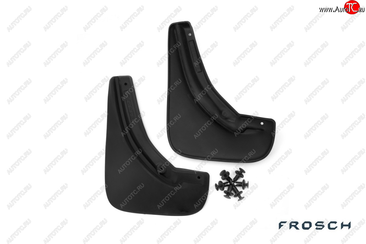 1 249 р. Брызговики Frosch (optimum, в пакете) Opel Astra H седан дорестайлинг (2004-2007) (Передние)  с доставкой в г. Пермь