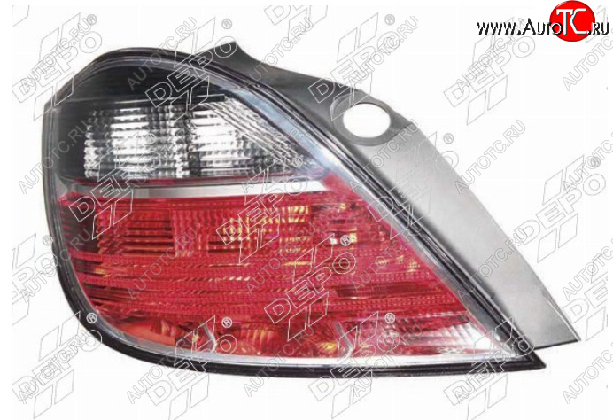 6 849 р. Левый фонарь задний DEPO Opel Astra H хэтчбек 5дв рестайлинг (2007-2015)  с доставкой в г. Пермь