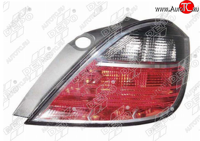 6 849 р. Правый фонарь задний DEPO Opel Astra H хэтчбек 5дв рестайлинг (2007-2015)  с доставкой в г. Пермь