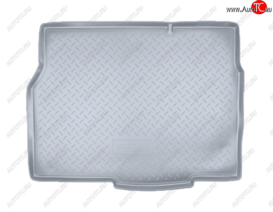 1 769 р. Коврик багажника Norplast Unidec  Opel Astra  H (2004-2015) хэтчбек 5дв дорестайлинг, хэтчбек 5дв рестайлинг (Цвет: серый)  с доставкой в г. Пермь
