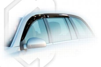 Дефлектора окон CA-Plastic Opel Astra  H (2007-2015) универсал рестайлинг (Classic полупрозрачный)
