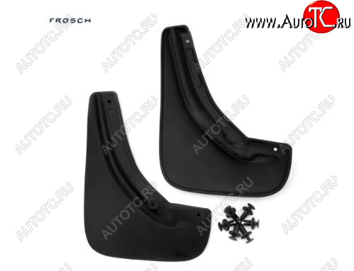 979 р. Брызговики Frosch (standart) Opel Astra H хэтчбек 5дв рестайлинг (2007-2015) (Передние)  с доставкой в г. Пермь