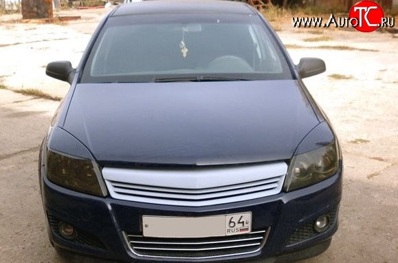 5 449 р. Решётка радиатора V1 Opel Astra H седан дорестайлинг (2004-2007) (Неокрашенная)  с доставкой в г. Пермь
