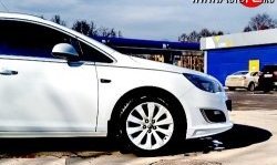 3 999 р. Накладка Sport на передний бампер Opel Astra J хэтчбек 5 дв. дорестайлинг (2009-2012) (Неокрашенная)  с доставкой в г. Пермь. Увеличить фотографию 3
