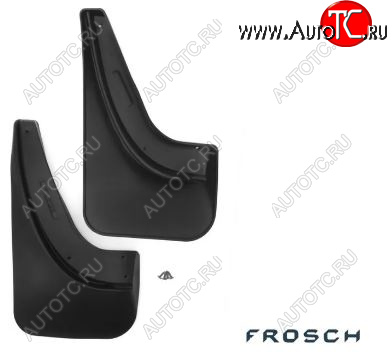 979 р. Брызговики Frosch (standart) Opel Astra J хэтчбек 5 дв. дорестайлинг (2009-2012) (Задние)  с доставкой в г. Пермь