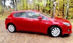 15 199 р. Пластиковый капот Sport Opel Astra J хэтчбек 5 дв.  рестайлинг (2012-2017) (Неокрашенный)  с доставкой в г. Пермь. Увеличить фотографию 2