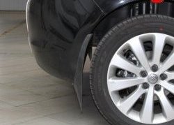 1 249 р. Задние брызговики NovLine 2 шт. (хетчбек) Opel Astra J хэтчбек 5 дв. дорестайлинг (2009-2012)  с доставкой в г. Пермь. Увеличить фотографию 2