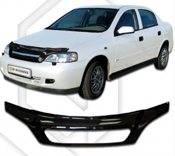Дефлектор капота CA-Plastic Opel Astra  G (1998-2005) седан