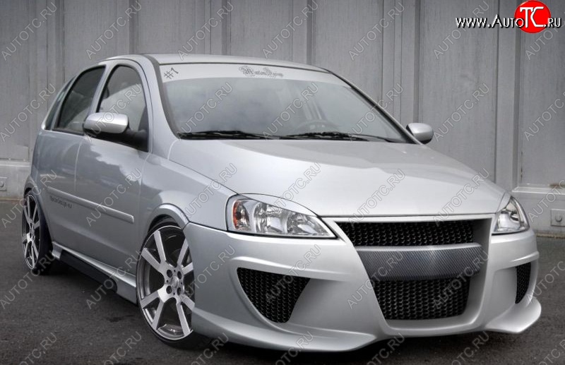 26 899 р. Передний бампер EVO Opel Corsa C (2000-2006)  с доставкой в г. Пермь