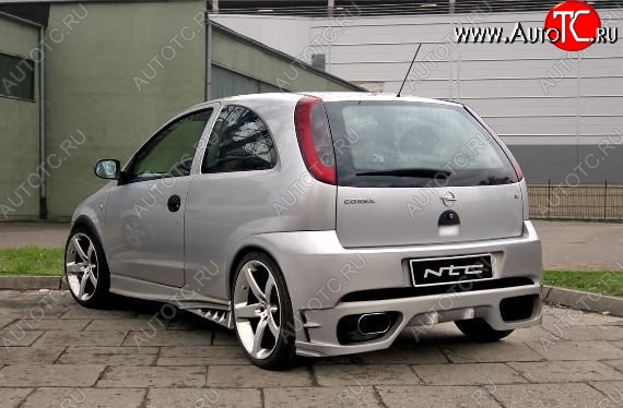 23 969 р. Задний бампер NTC Opel Corsa C (2000-2006)  с доставкой в г. Пермь