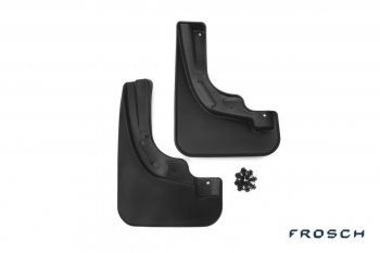 Передние брызговики Frosch Opel Corsa  D (2006-2014)   дорестайлинг, хэтчбэк 5 дв., дорестайлинг, хэтчбэк 3 дв., 1-ый рестайлинг, хэтчбэк 3 дв., 1-ый рестайлинг, хэтчбэк 5 дв.,  2-ой рестайлинг, хэтчбэк 5 дв., 2-ой рестайлинг, хэтчбэк 3 дв.