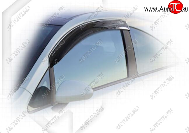 1 799 р. Дефлектора окон CA-Plastic  Opel Corsa  D (2010-2014) 1-ый рестайлинг, хэтчбэк 3 дв., 2-ой рестайлинг, хэтчбэк 3 дв. (Classic полупрозрачный)  с доставкой в г. Пермь