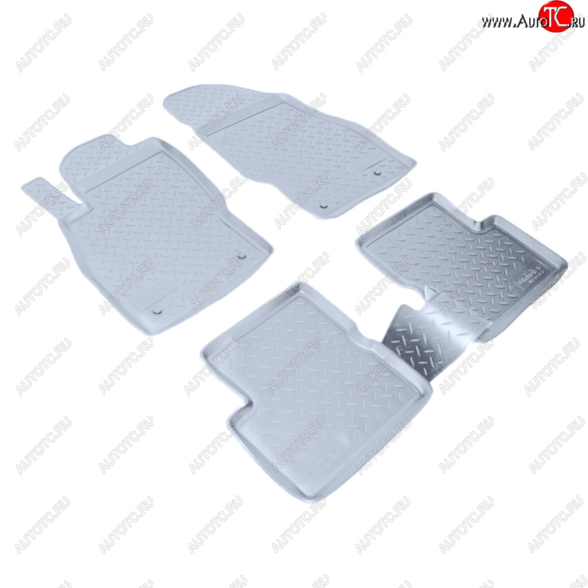 2 669 р. Коврики салона Norplast Unidec  Opel Corsa  D (2006-2014) дорестайлинг, хэтчбэк 3 дв., 1-ый рестайлинг, хэтчбэк 3 дв., 1-ый рестайлинг, хэтчбэк 5 дв.,  2-ой рестайлинг, хэтчбэк 5 дв., 2-ой рестайлинг, хэтчбэк 3 дв. (Цвет: серый)  с доставкой в г. Пермь