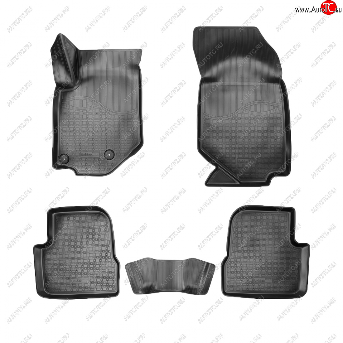 2 359 р. Коврики салона Norplast Unidec Opel Corsa F 5d (2019-2025) (черные)  с доставкой в г. Пермь