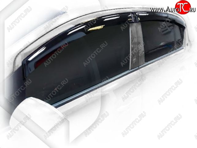1 999 р. Дефлектора окон CA-Plastic  Opel Corsa  D (2006-2010)   дорестайлинг, хэтчбэк 5 дв. (Classic полупрозрачный, Без хром.молдинга)  с доставкой в г. Пермь