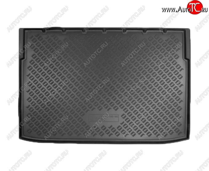 1 639 р. Коврик в багажник Norplast (на верхнюю полку) Opel Crossland X (2017-2025) (Черный)  с доставкой в г. Пермь