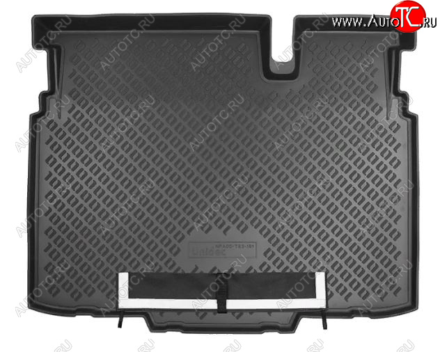 2 979 р. Коврик багажника Norplast (на нижнюю полку)  Opel Crossland  X (2017-2025) (Черный, с погрузочным ковриком (фартуком))  с доставкой в г. Пермь