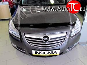 599 р. Дефлектор капота NovLine  Opel Insignia  A (2008-2013) дорестайлинг седан  с доставкой в г. Пермь