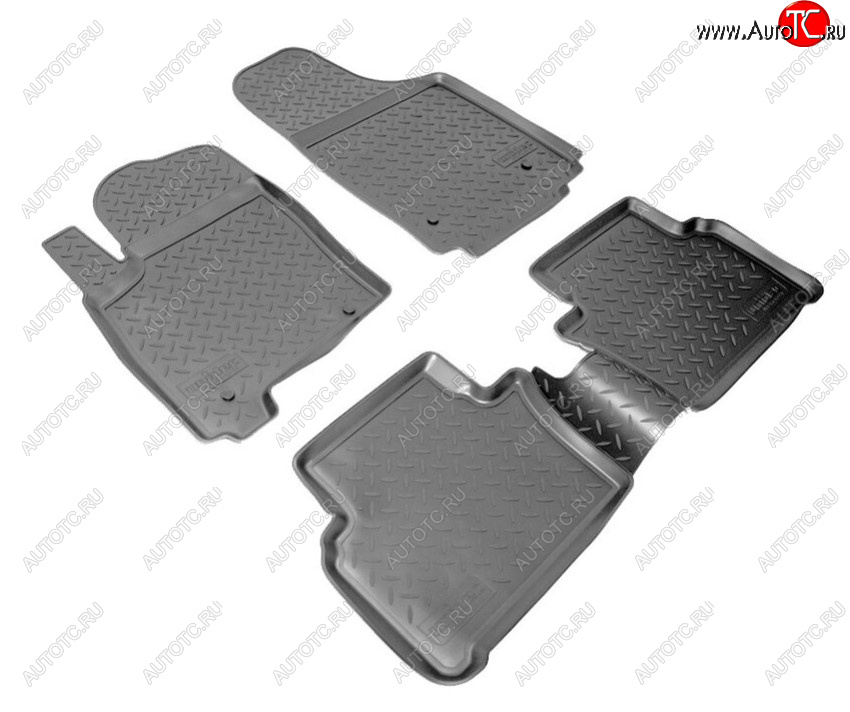 2 069 р. Комплект ковриков в салон Norplast Unidec  Opel Meriva  A (2002-2010) (Цвет: черный)  с доставкой в г. Пермь