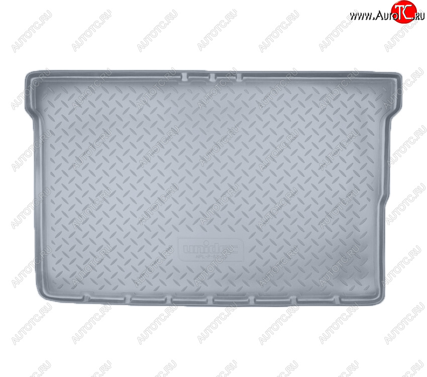 1 899 р. Коврик багажника Norplast Unidec  Opel Meriva  B (2010-2013) (Цвет: серый)  с доставкой в г. Пермь