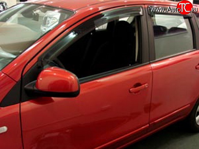 2 069 р. Дефлекторы окон (ветровики) Novline 4 шт. (4 двери) Opel Meriva B (2010-2013)  с доставкой в г. Пермь