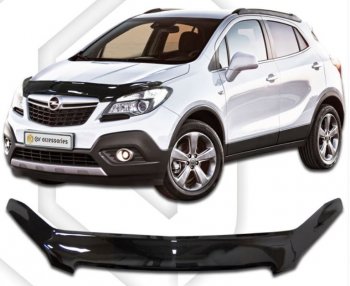 Дефлектор капота CA-Plastic Opel Mokka (2012-2016)  дорестайлинг