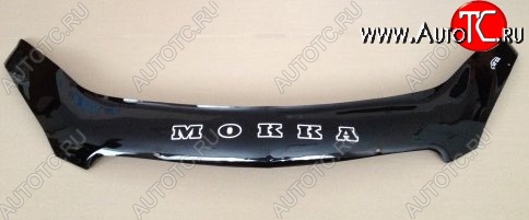 999 р. Дефлектор капота Russtal Opel Mokka  дорестайлинг (2012-2016)  с доставкой в г. Пермь