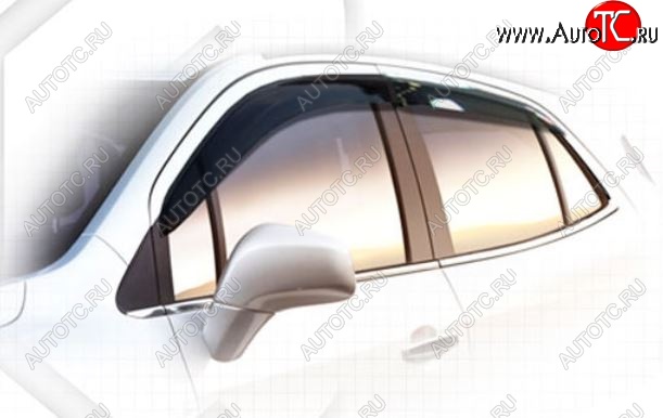 1 999 р. Дефлектора окон CA-Plastiс Opel Mokka  дорестайлинг (2012-2016) (Classic полупрозрачный)  с доставкой в г. Пермь