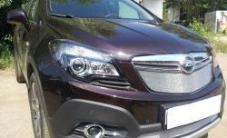 1 539 р. Сетка в решетку радиатора Russtal Opel Mokka  дорестайлинг (2012-2016) (хром)  с доставкой в г. Пермь. Увеличить фотографию 4
