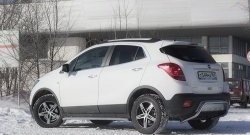 9 399 р. Защита заднего бампера из трубы диаметром 51 мм Petroil Tuning  Opel Mokka (2012-2016)  дорестайлинг  с доставкой в г. Пермь. Увеличить фотографию 2