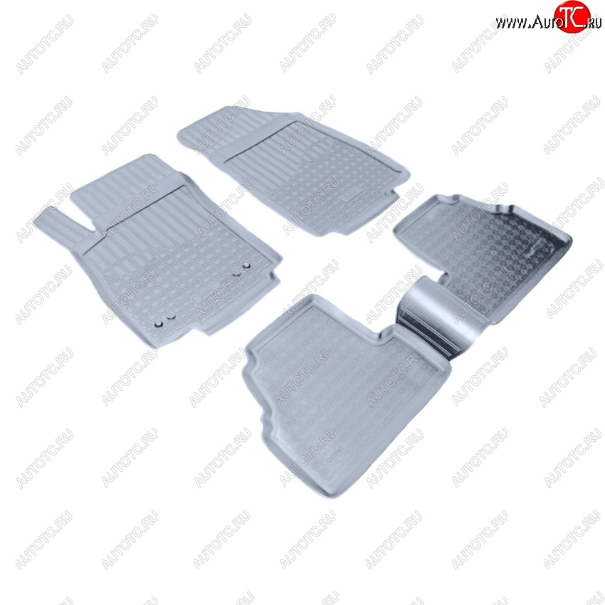 3 179 р. Коврики салона Norplast Unidec  Opel Mokka (2012-2016)  дорестайлинг (Цвет: серый)  с доставкой в г. Пермь