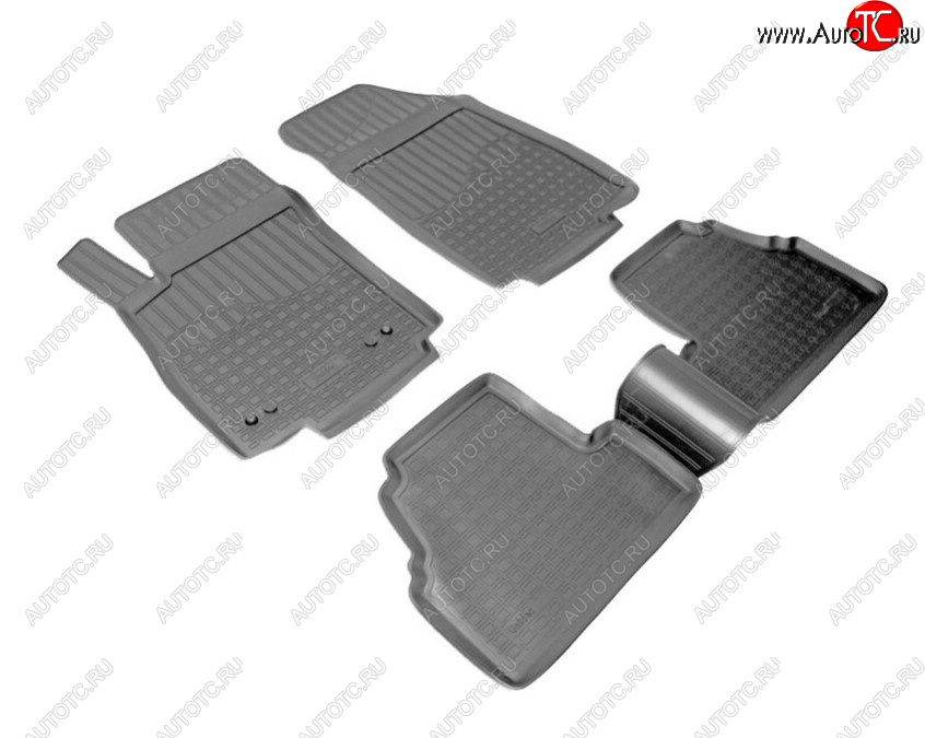 2 459 р. Комплект ковриков в салон Norplast Unidec  Opel Mokka (2012-2016)  дорестайлинг (Цвет: черный)  с доставкой в г. Пермь