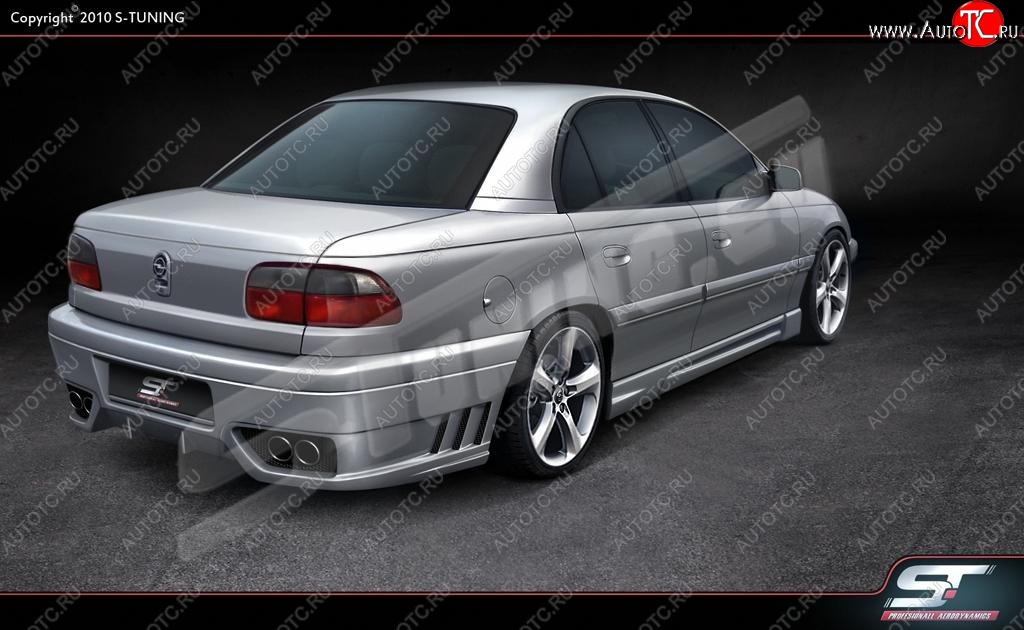 12 299 р. Пороги накладки ST Opel Omega B седан (1994-2004)  с доставкой в г. Пермь
