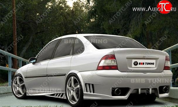 23 969 р. Задний бампер ST1 Opel Vectra B седан дорестайлинг (1995-1999)  с доставкой в г. Пермь