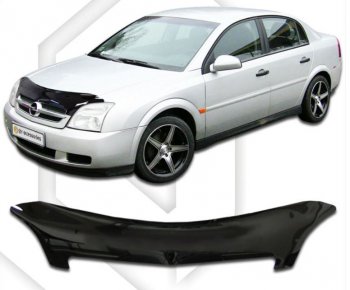 Дефлектор капота CA-Plastic Opel Vectra  C (2002-2006) лифтбэк дорестайлинг, седан дорестайлинг, универсал дорестайлинг