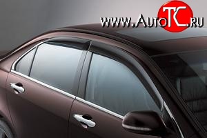 2 999 р. Дефлекторы окон (ветровики) Novline 4 шт.  Opel Vectra  C (2005-2008) седан рестайлинг  с доставкой в г. Пермь
