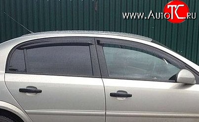 1 059 р. Комплект дефлекторов окон Russtal Opel Vectra C седан дорестайлинг (2002-2005)  с доставкой в г. Пермь