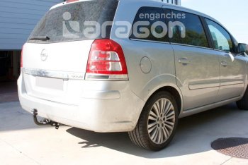 22 699 р. Фаркоп Aragon. (шар A) Opel Zafira В дорестайлинг (2005-2008)  с доставкой в г. Пермь. Увеличить фотографию 2