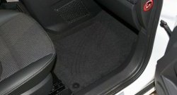 5 999 р. Комплект ковриков в салон (текстиль, чёрные) Element Opel Zafira В рестайлинг (2007-2015) (Чёрные)  с доставкой в г. Пермь. Увеличить фотографию 4
