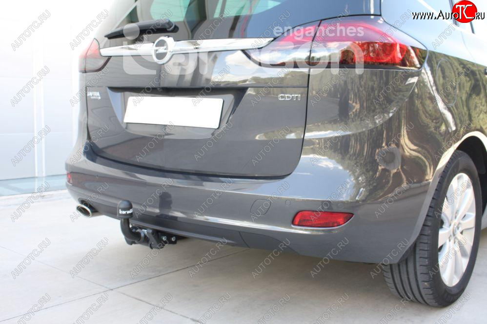 22 699 р. Фаркоп Aragon. (шар A) Opel Zafira С дорестайлинг (2011-2016)  с доставкой в г. Пермь