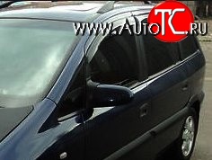 999 р. Комплект дефлекторов окон (ветровиков) 4 шт. Russtal Opel Zafira A (1999-2006)  с доставкой в г. Пермь