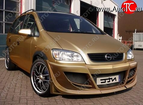 25 899 р. Передний бампер ST Opel Zafira A (1999-2006)  с доставкой в г. Пермь