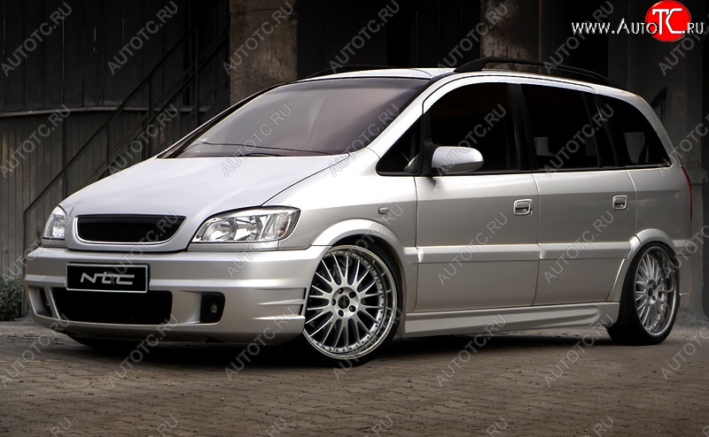 12 299 р. Пороги накладки NTC Opel Zafira A (1999-2006)  с доставкой в г. Пермь