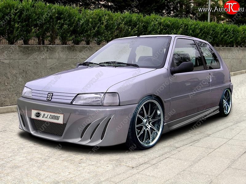 25 899 р. Передний бампер D.J. Peugeot 106 (1991-2003)  с доставкой в г. Пермь