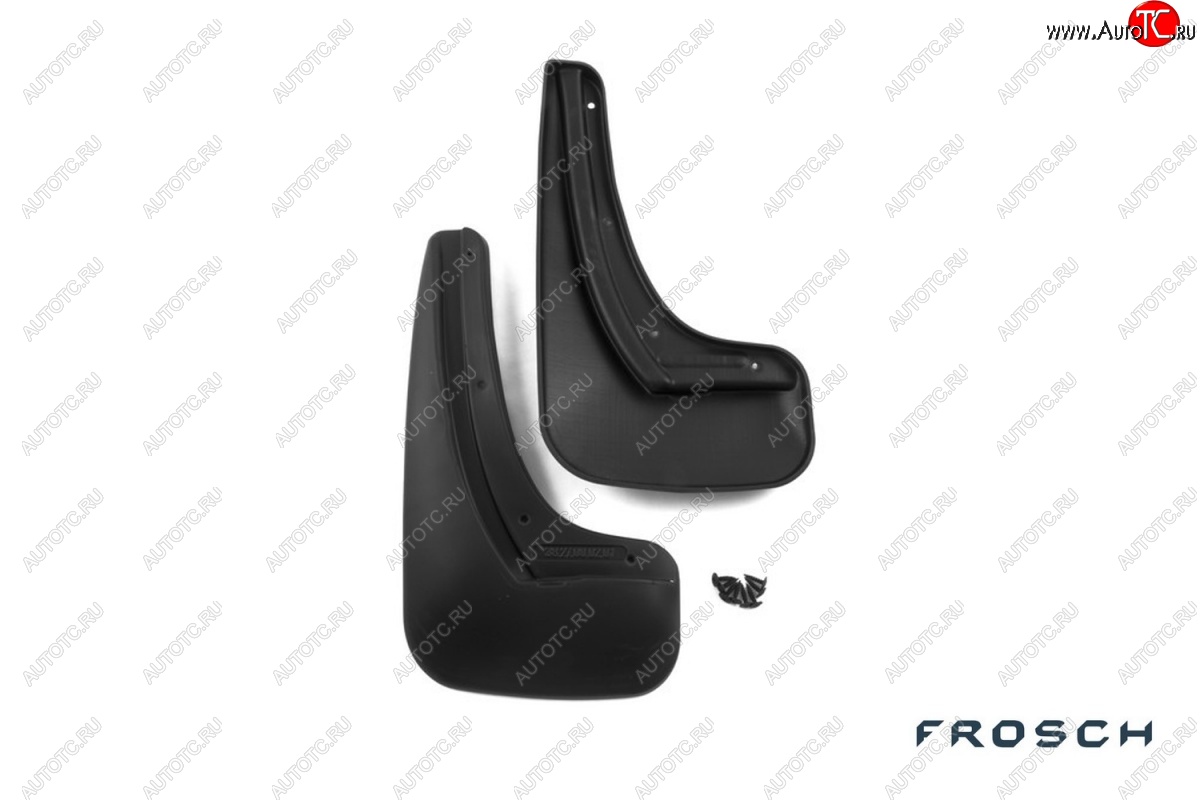2 379 р. Задние брызговики Frosch Peugeot 2008  дорестайлинг (2013-2016)  с доставкой в г. Пермь