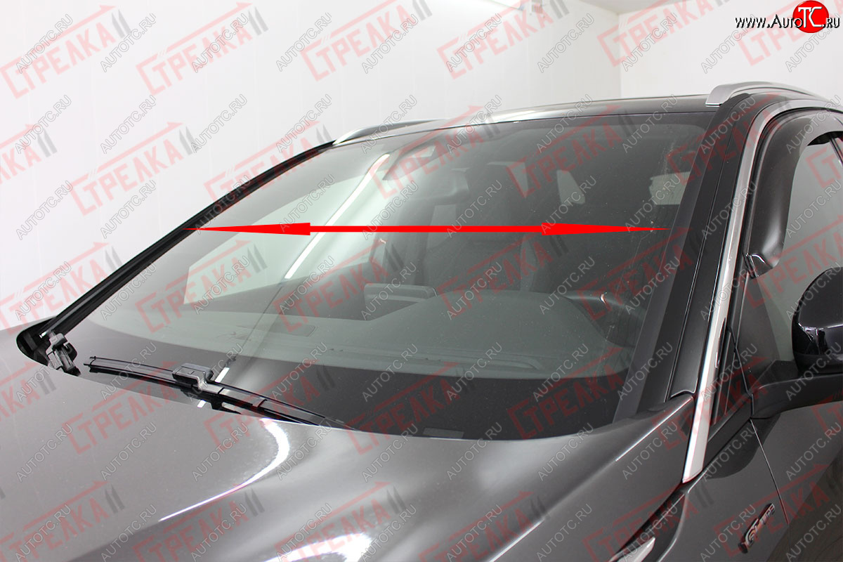 1 699 р. Водостоки (дефлектора) лобового стекла Стрелка 11  Peugeot 3008  2 (2016-2025)  с доставкой в г. Пермь