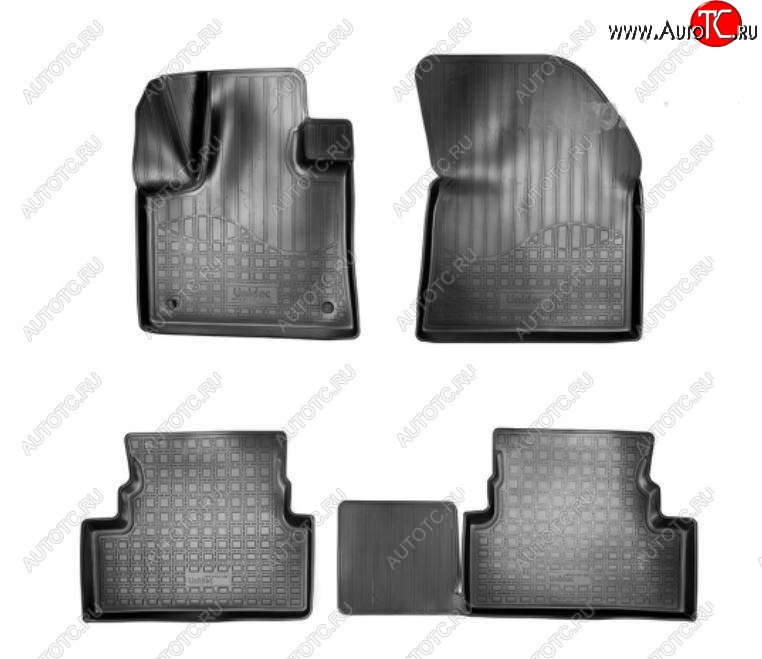 2 999 р. Коврики салонные Noplast 3D  Peugeot 3008  2 (2016-2025) (Бежевый)  с доставкой в г. Пермь