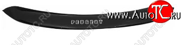 1 179 р. Дефлектор капота REIN (ЕВРО крепеж) Peugeot 3008 дорестайлинг (2009-2013)  с доставкой в г. Пермь