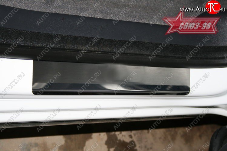 2 654 р. Накладки на внутренние пороги Souz-96  Peugeot 3008 (2009-2013) дорестайлинг  с доставкой в г. Пермь