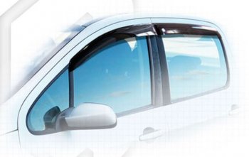 Дефлектора окон CA-Plastiс Peugeot 307  хэтчбэк 5 дв. (2005-2008) рестайлинг (Classic полупрозрачный)